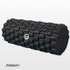 Масажний ролик для МФР EasyFit Grid Roller EPP, довжина 33 см, чорний
