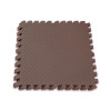 Татамі мат EasyFit SwallowTail (пазл ластівчин хвіст з бортиком), Розмір 120x120 см, Товщина 10 мм, EVA-піна, Коричневий