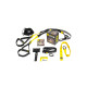 Петлі TRX EasyFit PRO 4 (P4, Pro System) (підвісні тренувальні петлі), Довжина 110-230 см, Ширина строп 3,8 см, Макс.вага 160 кг, Жовто-чорний