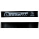 Фітнес-резинка для ніг EasyFit №5 X-Heavy, Опір 20 кг, Довжина 60 см, Ширина 5 см, Чорний