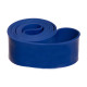 Резиновая петля (эспандер) EasyFit, сопротивление 50-110 кг, длина 208 см, ширина 6,4 см, толщина 4,5 мм, латекс, синяя, для силовых тренировок и реабилитации