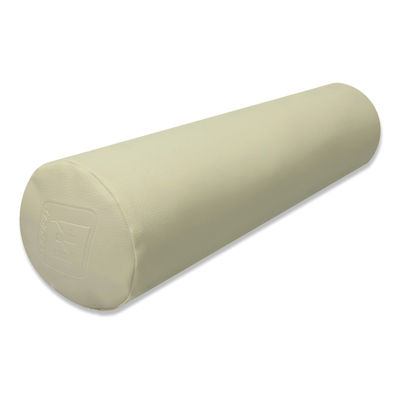 Валик для массажного стола EasyFit (с чехлом), Длина 60 см, Медицинский кожзаменитель, Бежевый