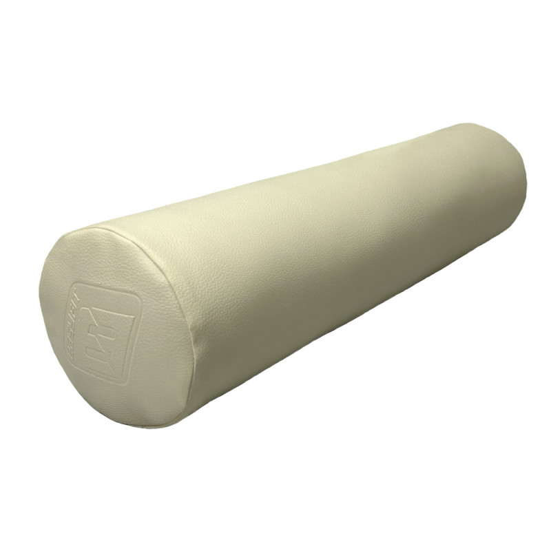 Валик для массажного стола EasyFit (с чехлом), Длина 60 см, Медицинский кожзаменитель, Бежевый