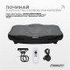 Виброплатформа EasyFit VibroStep Max (эспандеры в комплекте), 10 программ, Bluetooth, USB, черный