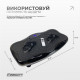Виброплатформа EasyFit VibroStep Max (эспандеры в комплекте), 10 программ, Bluetooth, USB, черный