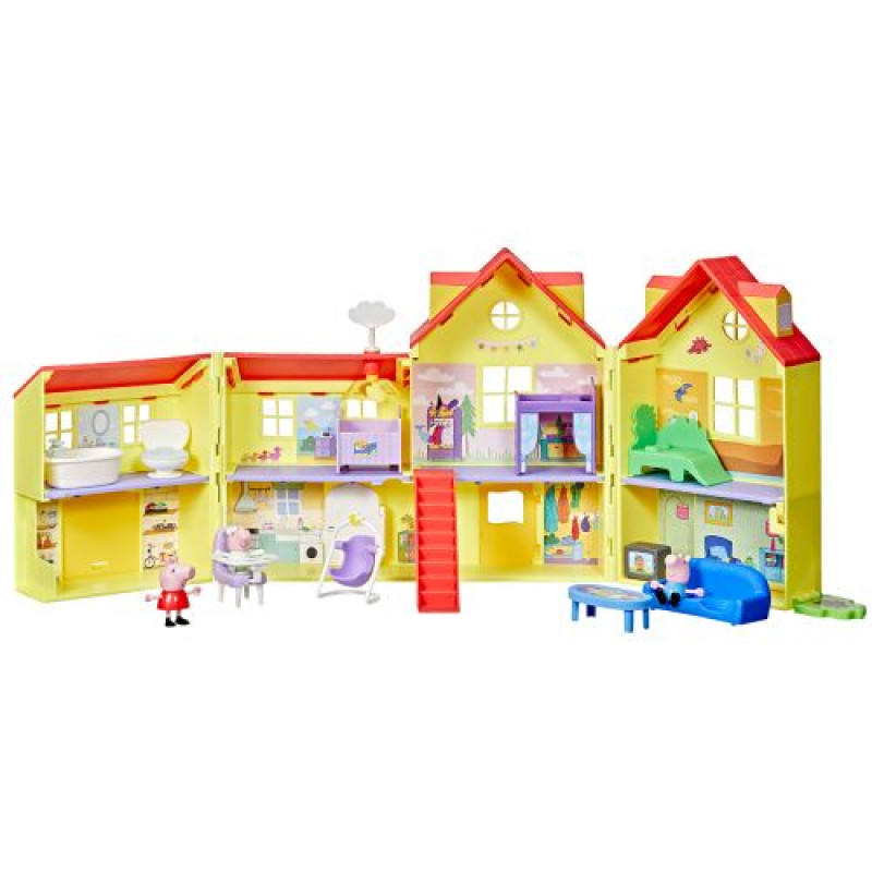 Игровой набор Peppa Figurines – Большой семейный дом Пеппы
