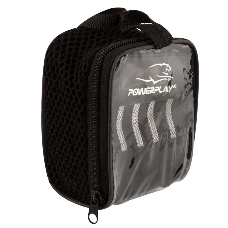 Кистьові бинти PowerPlay 3081 Чорно-Сірі