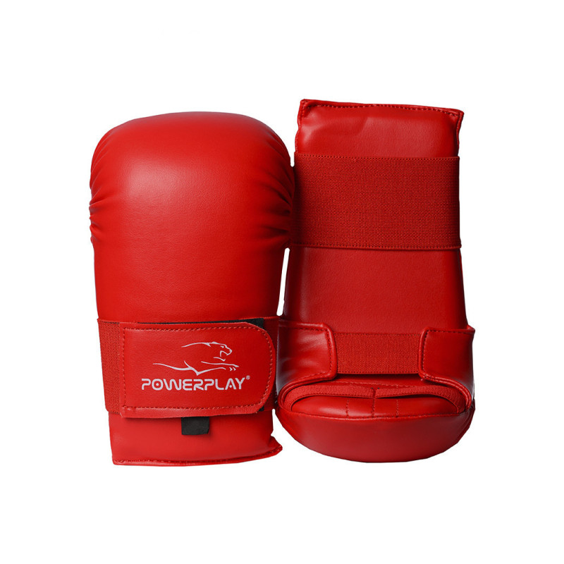 Перчатки для карате PowerPlay 3027 Красные L