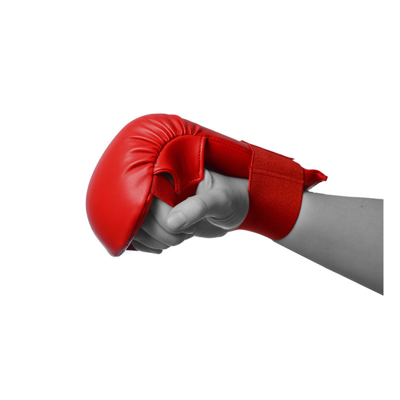 Рукавиці для карате PowerPlay 3027 Червоні L