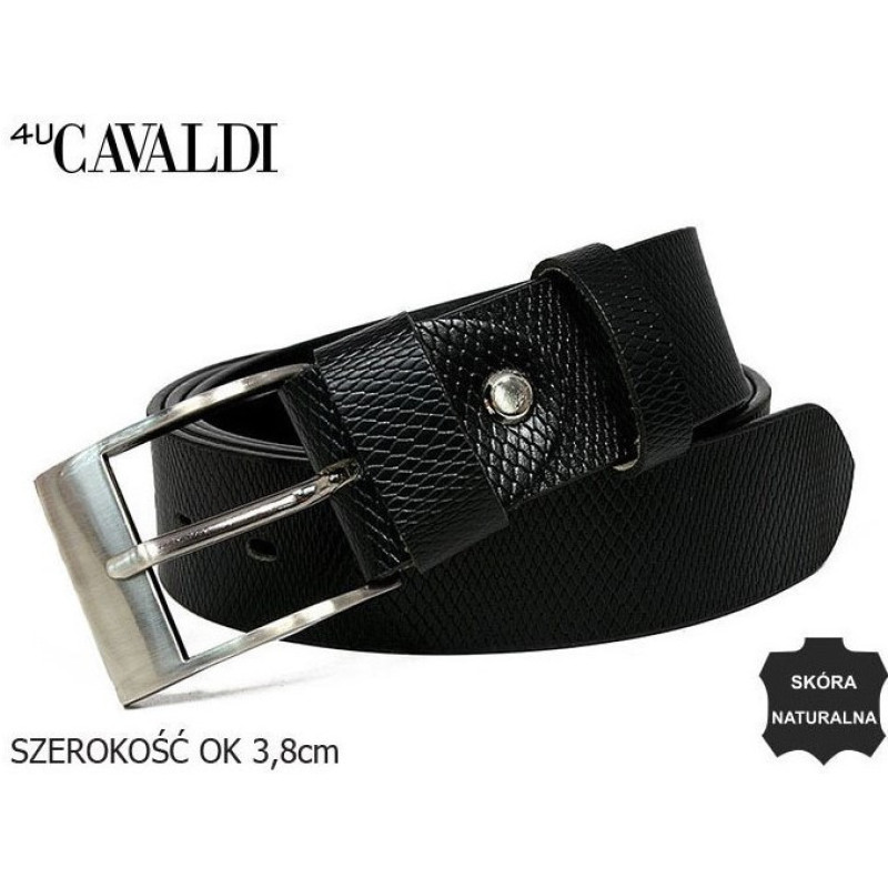 Ремень под джинсы из кожи 4U Cavaldi из натуральной кожи
