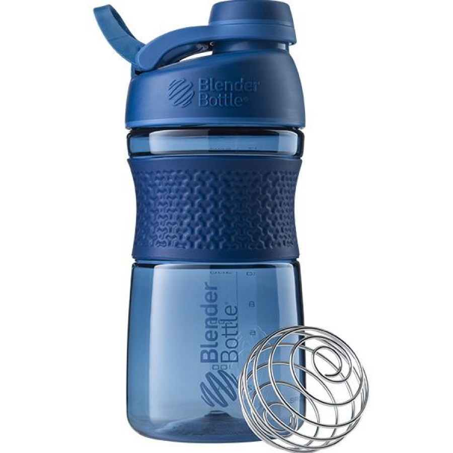 Шейкер спортивний (пляшка) BlenderBottle SportMixer Twist 20oz/590ml Navy (Original)