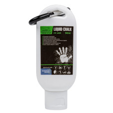 Магнезія спортивна рідка PowerPlay PP_4005 Liquid Chalk, Об'єм 50 мл, Пластикова пляшка з карабіном