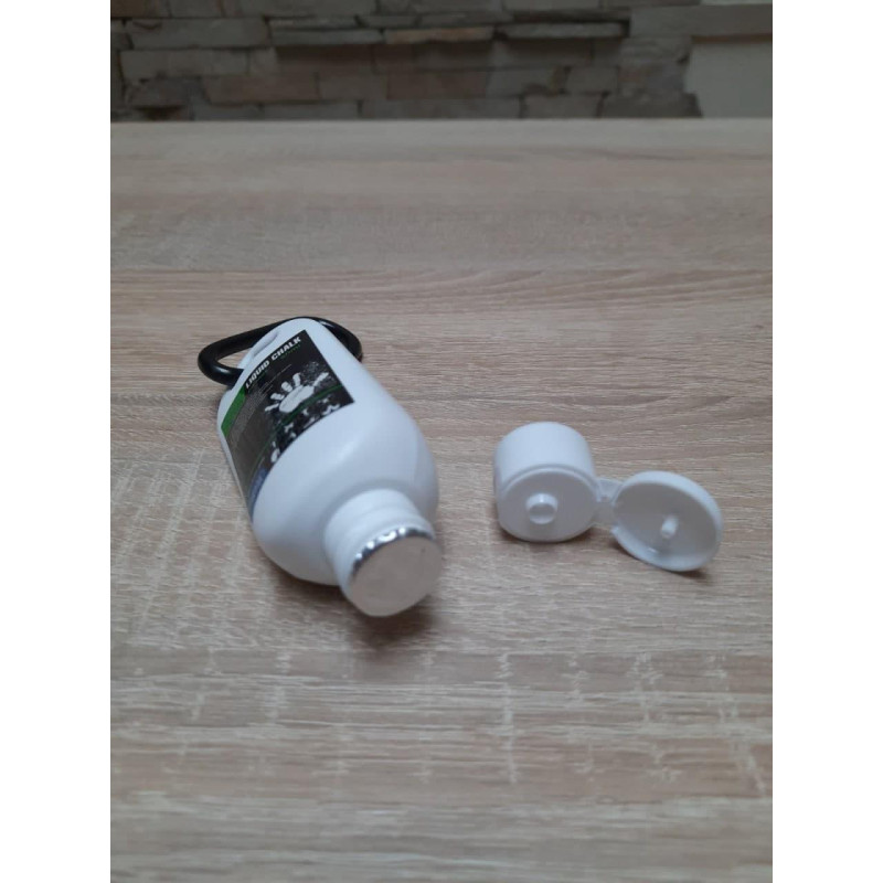 Магнезія спортивна рідка PowerPlay PP_4005 Liquid Chalk, Об'єм 50 мл, Пластикова пляшка з карабіном