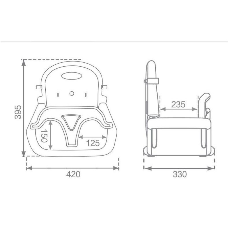 Гойдалка - трансформер WCG DALI дитяча пластикова розбірна для дитячого майданчика