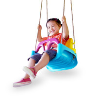 Качели - трансформер WCG DALI 3в1 детские пластиковые разборные для детской площадки