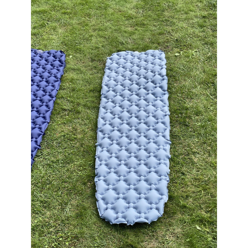 Надувной каремат походный, туристический WCG для кемпинга (серый)