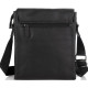Кожаный мужской мессенджер Tiding Bag черный
