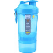 Шейкер спортивный SmartShake Original2GO 600мл Неоново-синий Шейкер спортивный SmartShake Original2GO 600мл Неоново-синий