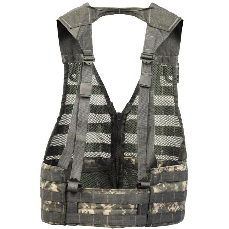 Тактичний жилет розвантаження MOLLE II General FLC Vest Fighting Load Carrier US ACU Піксель