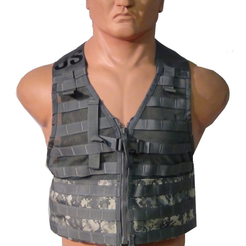 Тактичний жилет розвантаження MOLLE II General FLC Vest Fighting Load Carrier US ACU Піксель