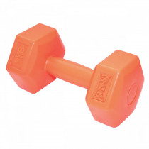 Гантель композитна PowerPlay 4124 Hercules 1 кг. Помаранчева (1 шт.) Гантель композитна PowerPlay 4124 Hercules 1 кг. Помаранчева (1 шт.)