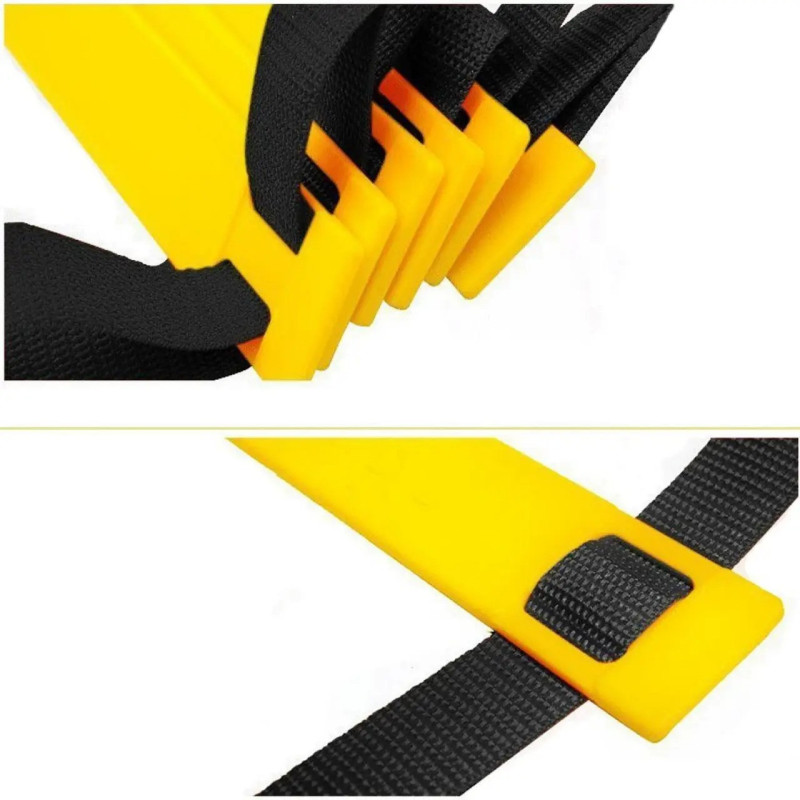 Координаційні сходи для тренування швидкості Power System PS-4087 Agility Speed Ladder Black/Yellow