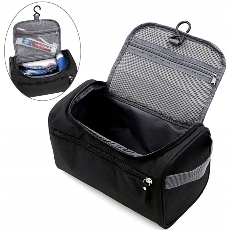 Дорожня косметичка, несесер Edibazzar чорний