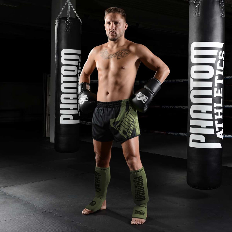 Защита голеней и стопы Phantom Impact Army Green