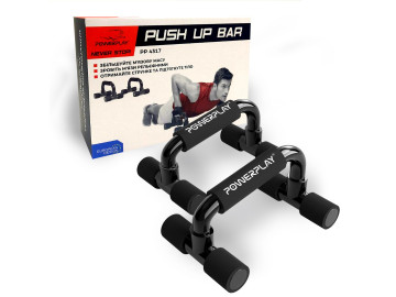 Упори для віджимань PowerPlay 4317 Push Up Bars пластикові (Прямі)