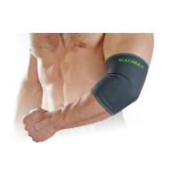 Налокітник MadMax MFA-293 Zahoprene Elbow Support Dark Grey/Green (1шт.) M Локоть MadMax MFA-293 Zahoprene Поддержка локтя Темно-серый/Зеленый (1шт.) M