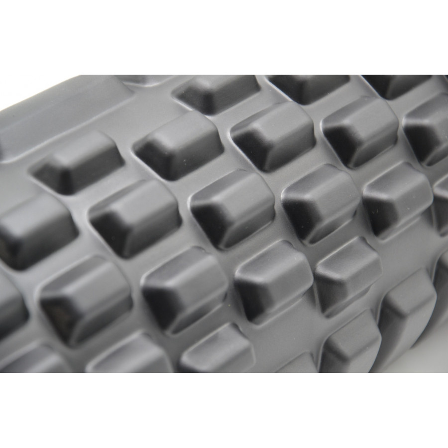 Масажний ролик (роллер) Power System PS-4050 Fitness Foam Roller Black/Orange (33x15см.)