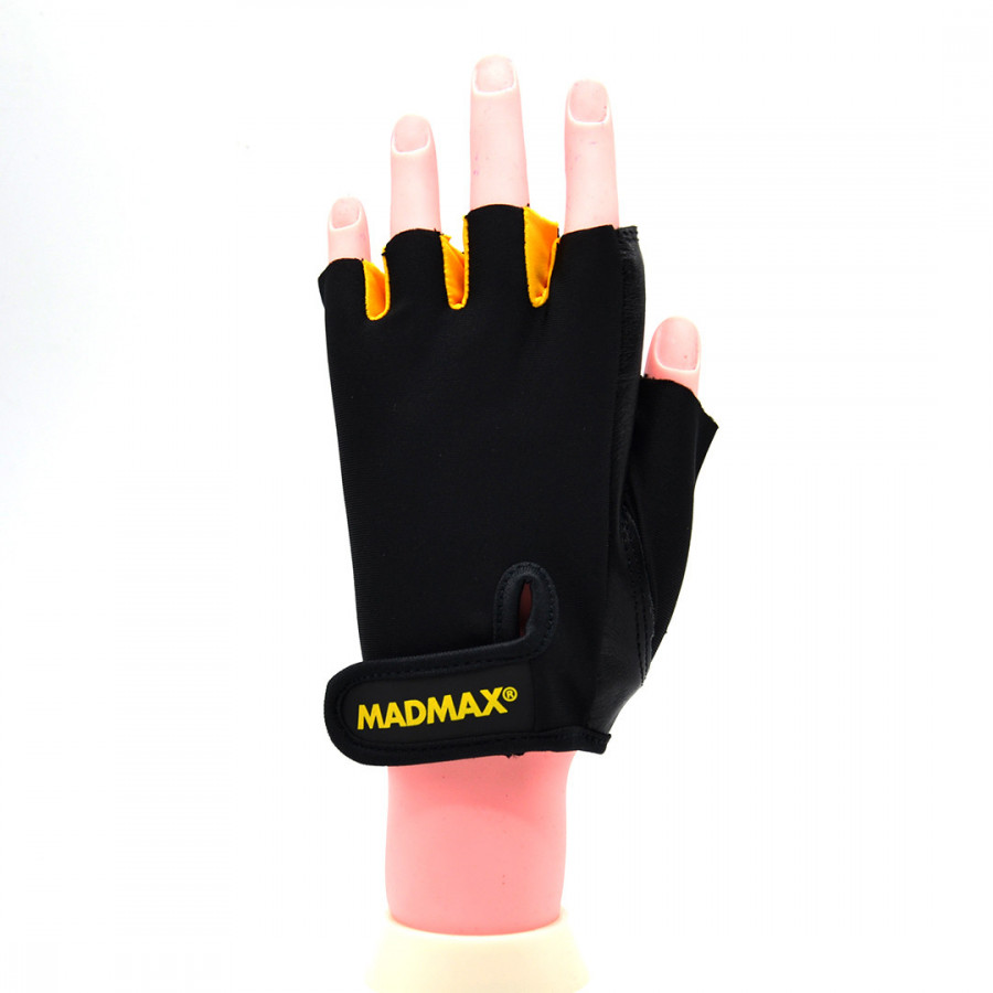 Рукавички для фітнесу MadMax MFG-251 Rainbow Orange M