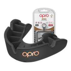 Капа боксерська OPRO Bronze Black (art.002184001)