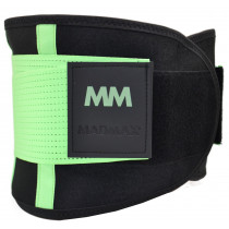 Пояс компресійний MadMax MFA-277 Slimming belt Black/neon green M Пояс компресійний MadMax MFA-277 Slimming belt Black/neon green M