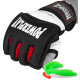 Рукавиці для MMA PowerPlay 3075 Чорні-Білі XS
