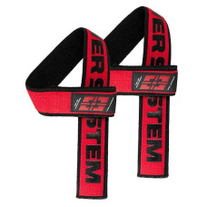 Ремни для подтягиваний Power System PS-3401 Lifting Straps Duplex Черный/Красный