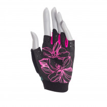 Рукавички для фітнесу MadMax MFG-770 Flower Power Gloves Black/Pink M Рукавички для фітнесу MadMax MFG-770 Flower Power Gloves Black/Pink M