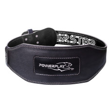 Ремень для тяжелой атлетики PowerPlay 5053 черный XL