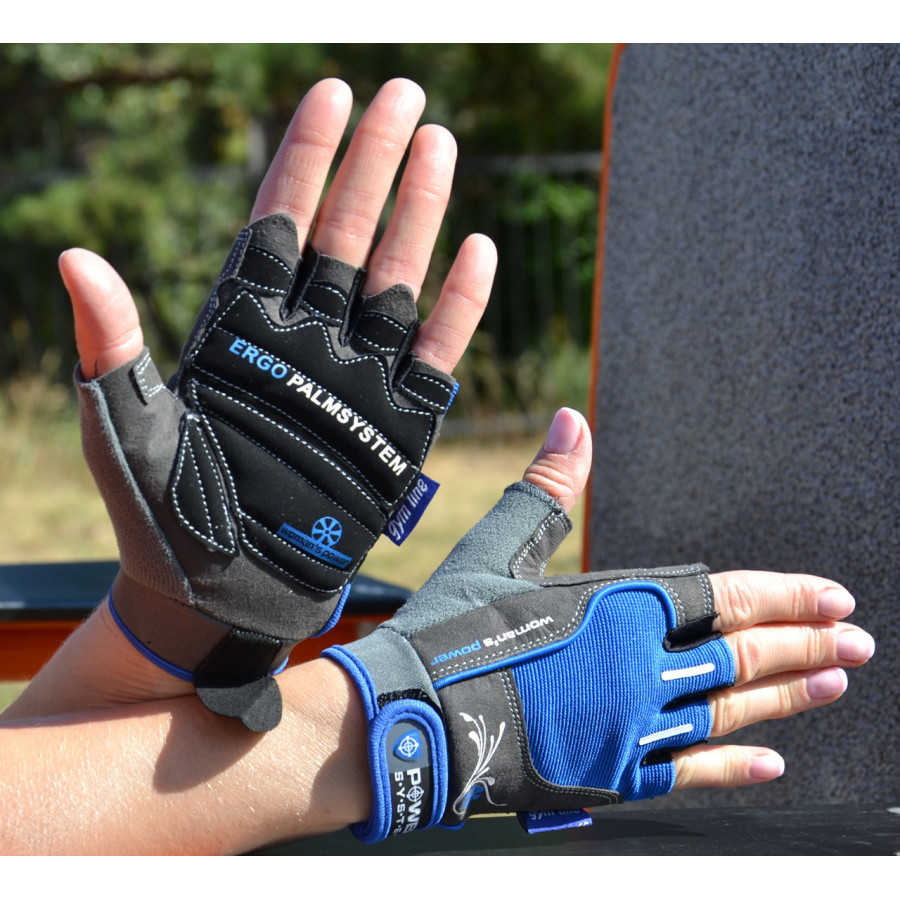 Рукавички для фітнесу Power System PS-2570 Woman’s Power жіночі Blue XS