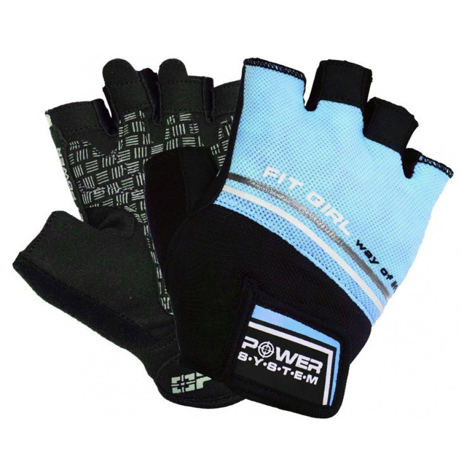 Рукавички для фітнесу Power System PS-2920 Fit Girl Evo Blue M
