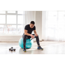 М'яч для фітнесу (фітбол) PowerPlay 4001 Ø65 cm Gymball М'ятний + помпа М'яч для фітнесу (фітбол) PowerPlay 4001 Ø65 cm Gymball М'ятний + помпа