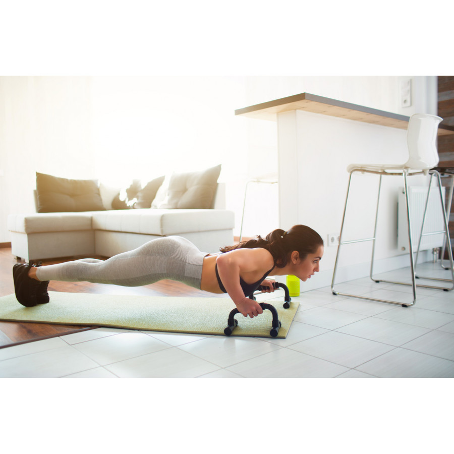 Упори для віджимань PowerPlay 4316 Push Up Bars пластикові (Скошені)
