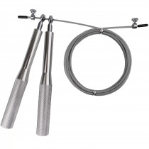 Скакалка швидкісна на підшипниках алюмінієва PowerPlay 4207 Elite Jump Rope Срібна (3m.) Скакалка швидкісна на підшипниках алюмінієва PowerPlay 4207 Elite Jump Rope Срібна (3m.)