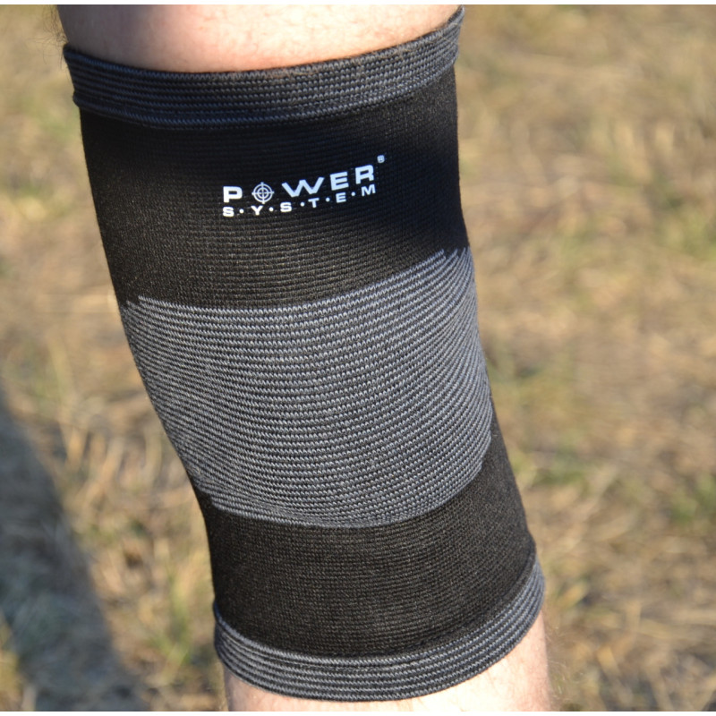 Наколінники Power System PS-6002 Knee Support Black/Grey (пара) M
