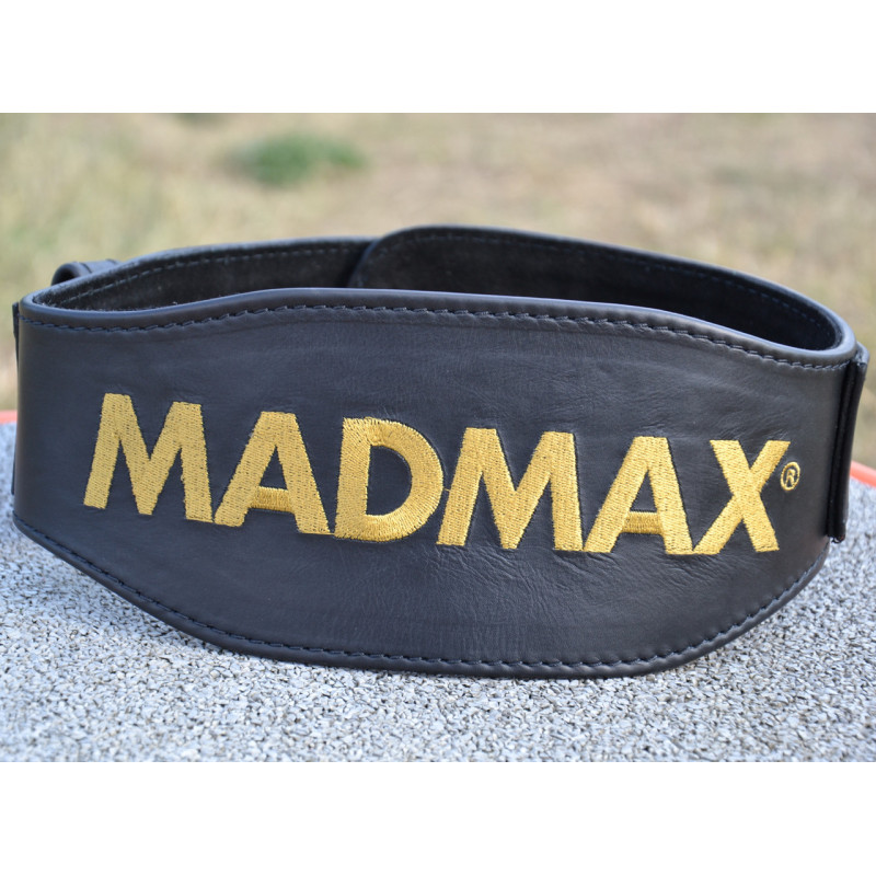 Пояс для важкої атлетики MadMax MFB-999 Restless & Wild Black S