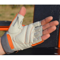 Рукавички для фітнесу MadMax MFG-850 Crazy Grey/Orange XXL Рукавички для фітнесу MadMax MFG-850 Crazy Grey/Orange XXL