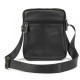 Чоловічий шкіряний месенджер Tiding Bag чорний