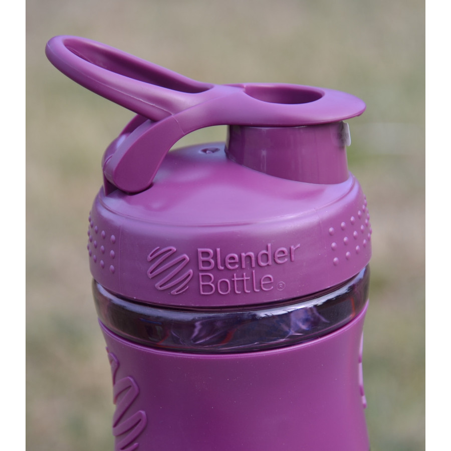 Шейкер спортивний (пляшка) BlenderBottle SportMixer Flip 20oz/590ml Plum