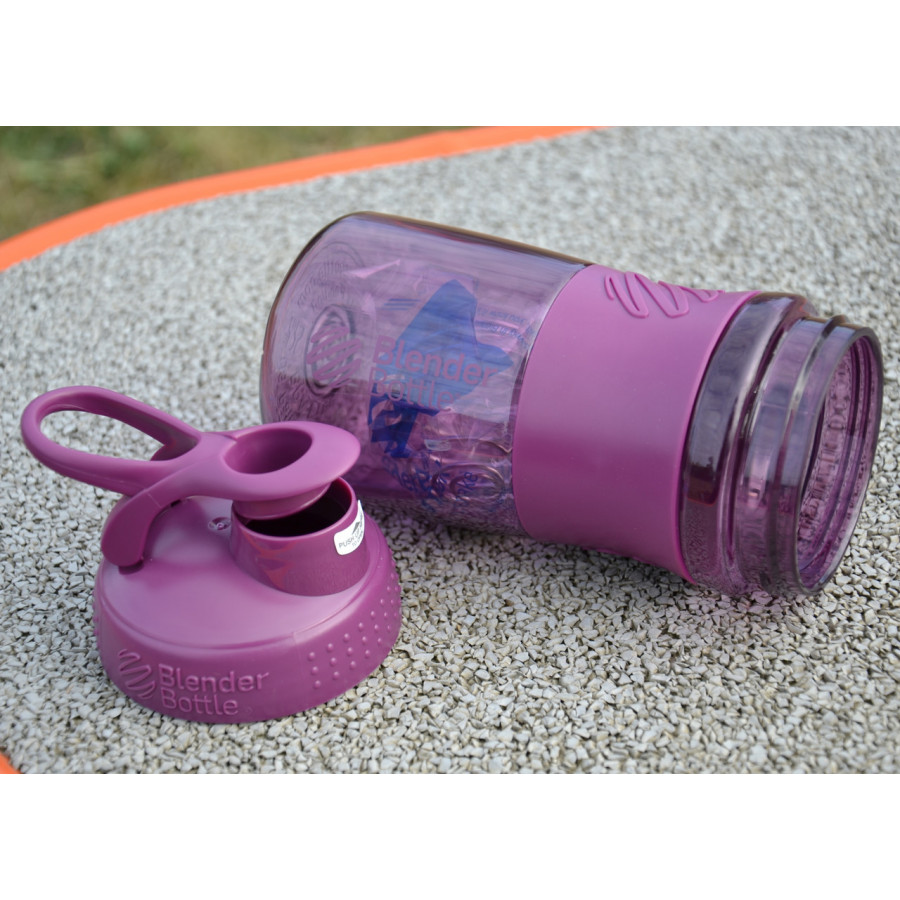Шейкер спортивний (пляшка) BlenderBottle SportMixer Flip 20oz/590ml Plum