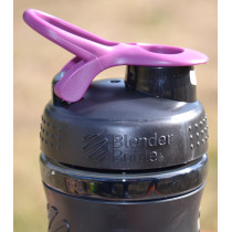 Шейкер спортивний (пляшка) BlenderBottle SportMixer Flip 28oz/820ml Black/Plum Шейкер спортивний (пляшка) BlenderBottle SportMixer Flip 28oz/820ml Black/Plum